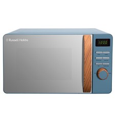 Russell Hobbs Blue Microwave 17L 700w Scandi Digital RHMD714BL-N, 5 Power Levels