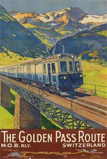 Swiss VINTAGE POSTER