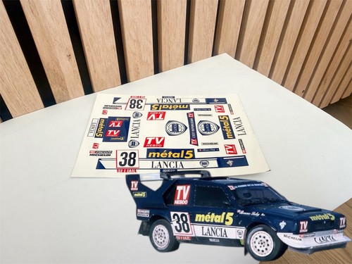 Decals for lancia - 1/43,