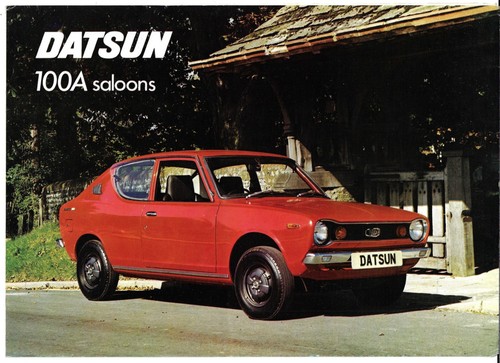 Datsun cherry 100a saloons - datsun,