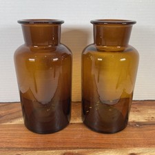 Apothecary Amber Glass Bottles