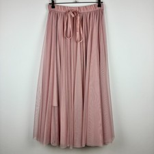 Next Pleated Tulle Maxi Skirt