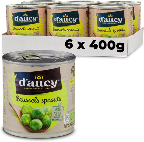 Aucy brussel sprouts 400 g - 400,