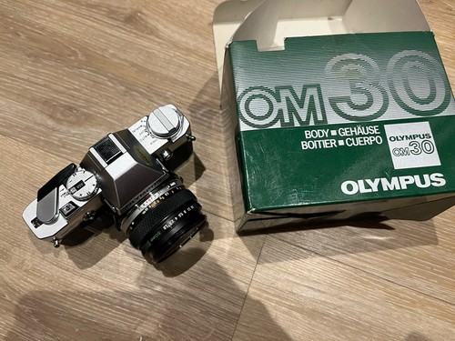 Olympus silver 35mm - olympus, om-30