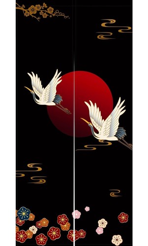 Doorway curtain japanese - doorway,