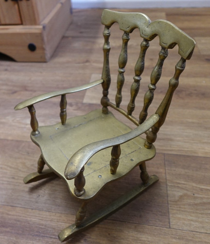 Large vintage solid brass - vintage,