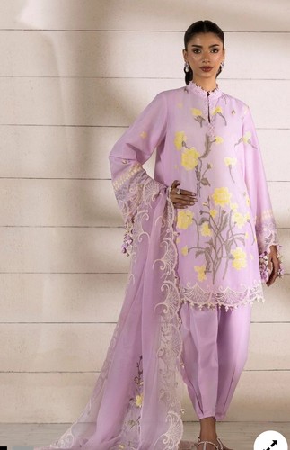 Baroque 3pc suit khaadi - 3pc,