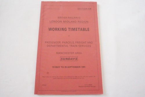 May 1991 london midland - london,