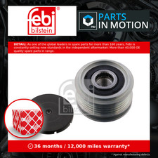 Overrunning Alternator Pulley fits KIA VENGA YN 1.4D 2010 on D4FC Clutch Febi