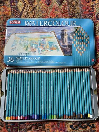 Derwent watercolour pencils - derwent,