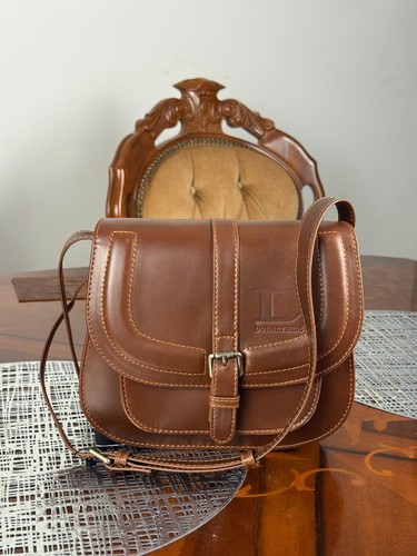 Genuine leather cross body bag - leather,
