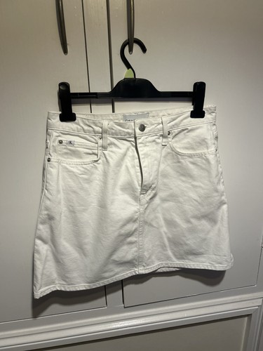 Calvin klein white denim - klein, mini