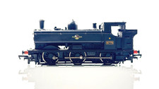 BACHMANN 00 GAUGE - 31-902A - 57XX 5775 BR PLAIN BLACK LATE CREST - SPARES