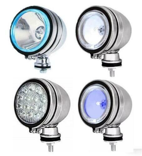 Spot lights with white - with, blue