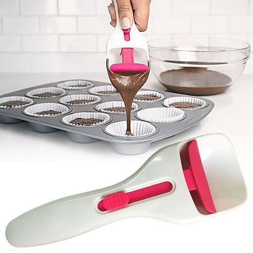 Silicone cupcake scoop spoon - silicone,