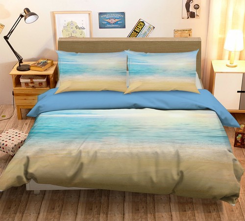 Ocean beach zhub1673 bed - ocean,