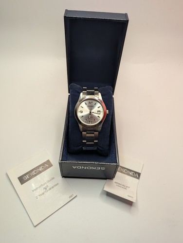 Sekonda mens stainless steel - mens,