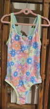 Matalan Girls Floral Swimsuit