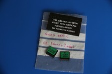 QUAD 405-2 Amplifier Voltage Limiter Links for ESL57 with label