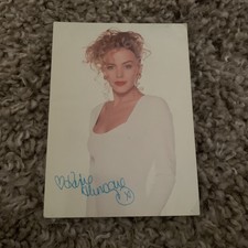 Kylie Minogue RARE Reflex Marketing Music Photo Printed Signed Postcard
