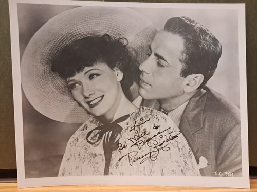 Penny singleton autograph - singleton,