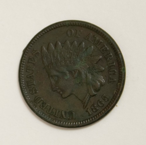 1865 indian cent - indian,