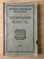 Pitmans Shorthand Manual New