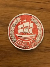 CLYDE F.C. ESSO CLUB BADGE 1971