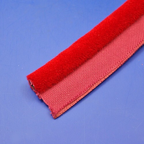 Red furflex draught excluder - furflex,