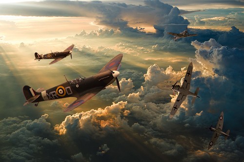 Battle britain dogfight - britain,
