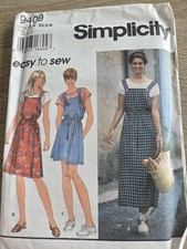 Simplicity 9409 Ladies Dress &