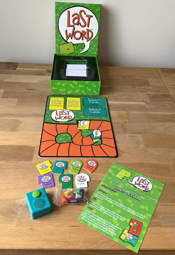 Last word board game - board,