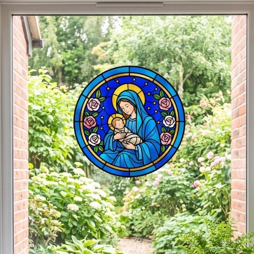 Madonna and child virgin mary - and,