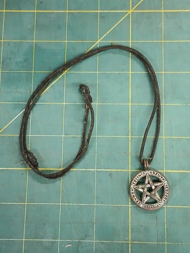 Pentacle pendant necklace - pentacle,