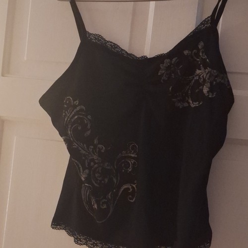 Romwe black lace trim - lace,