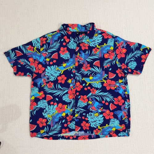 Disney stitch hawaiian - hawaiian, shirt
