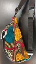Multicoloured Tribal Pattern Bumbag