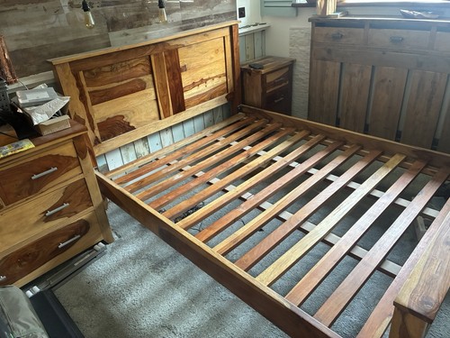 Indian jali rosewood kingsize - indian,