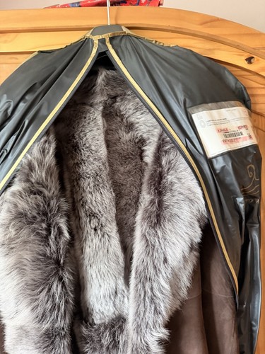 Women grey faux fur long - women's,