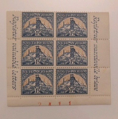 South africa sg126 1948 2d - south,