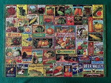 Peter Pauper Press: Vintage Seed Packets, 1000 Piece Jigsaw Puzzle