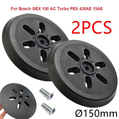 2pcs 150mm sander sanding - 6",