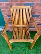 Indonesian Teak Wood Set Of 4