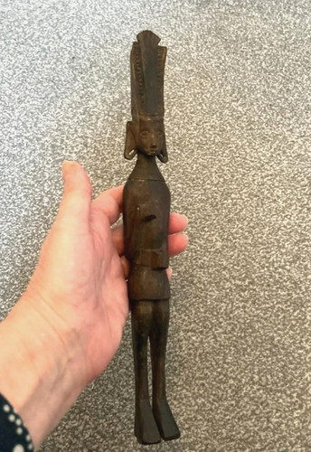Vintage carved wood - , african