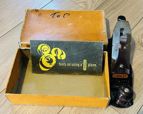 Stanley wood plane - no.4,
