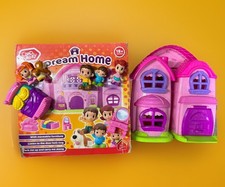 Chad Valley Dream Home House kids playset Furniture Figures Vintage RARE Toys GC