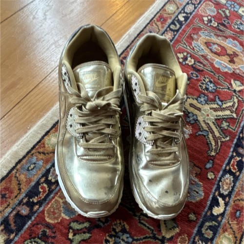 Nike air max gold white - white, low