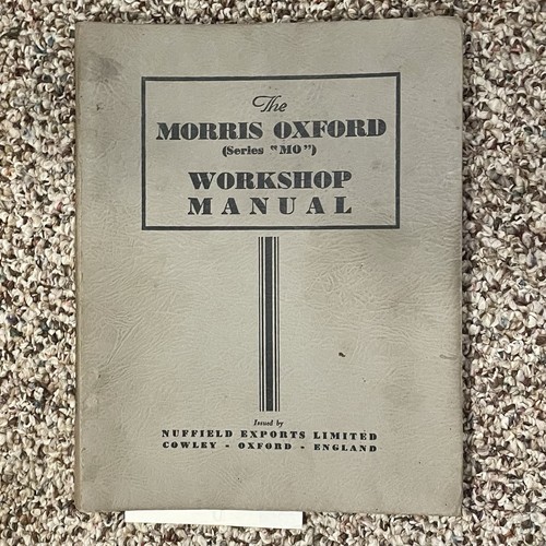 Morris oxford workshop - oxford,