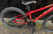 Carrera 24in red mountain bike - 24in,