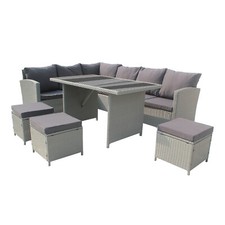 9Seats Garden Furniture Set